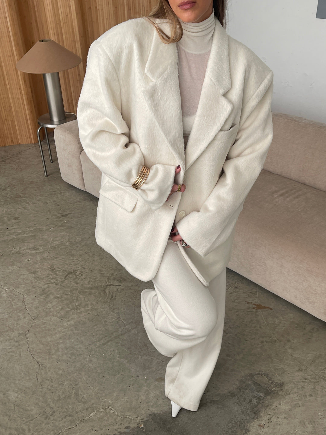 BONNIE - PLUSH OVERSIZED BLAZER