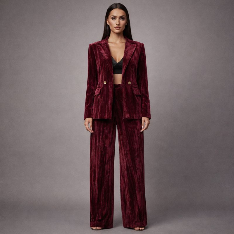 Ruby - Set 2 pezzi in velluto