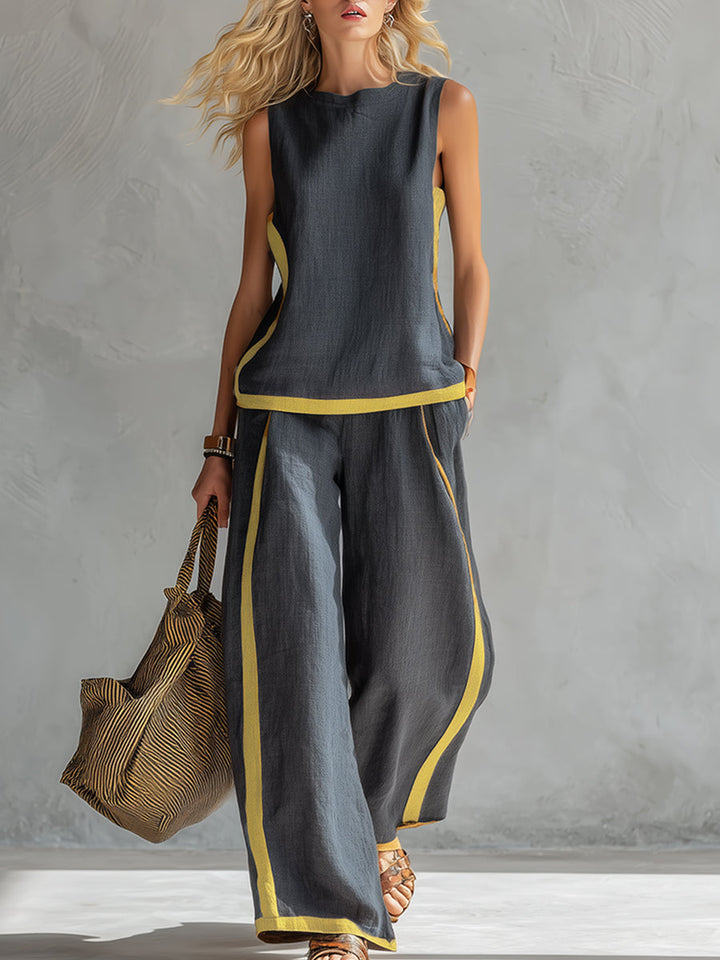 Claire - Set elegante in lino