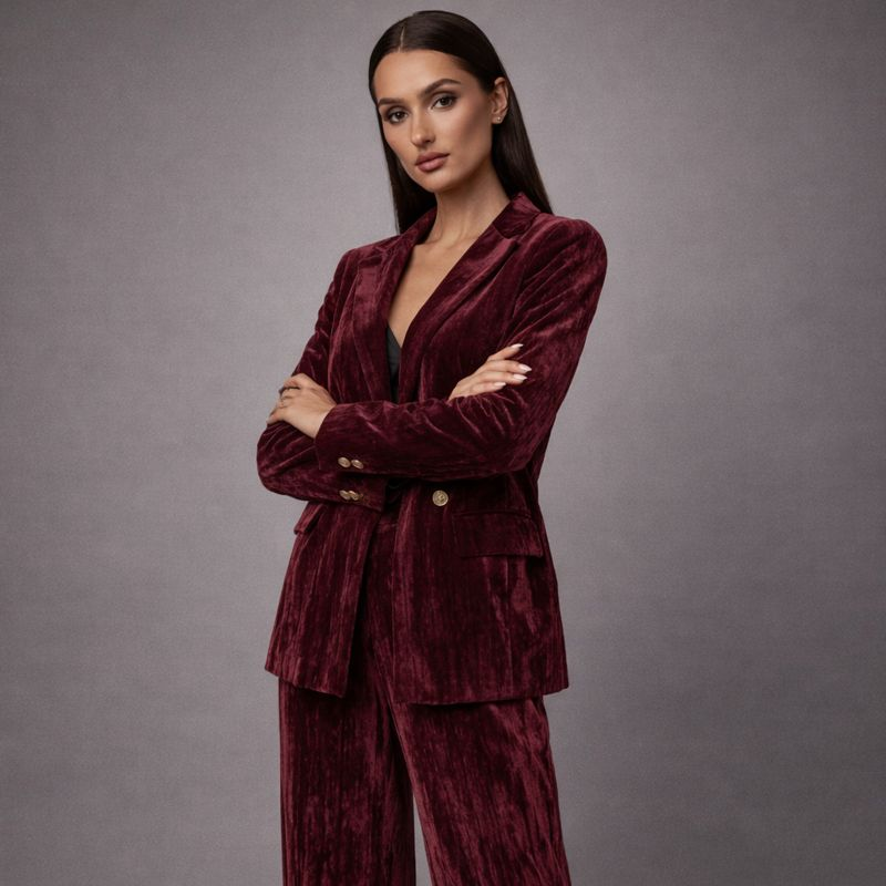 Ruby - Set 2 pezzi in velluto