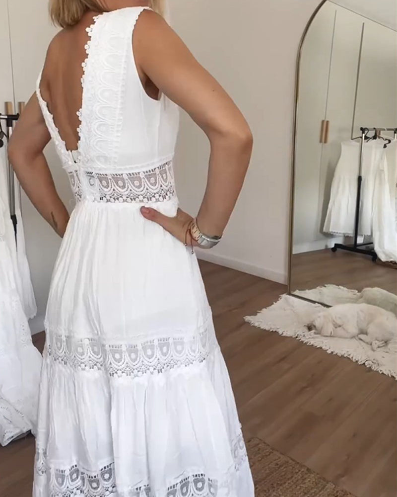 Mabel | Abito in pizzo