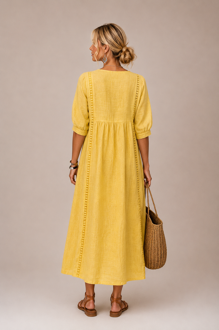 Sefi | Abito midi in pizzo leggero