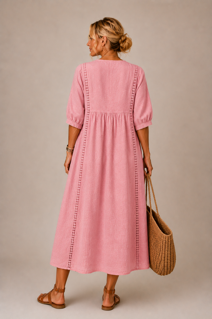 Sefi | Abito midi in pizzo leggero
