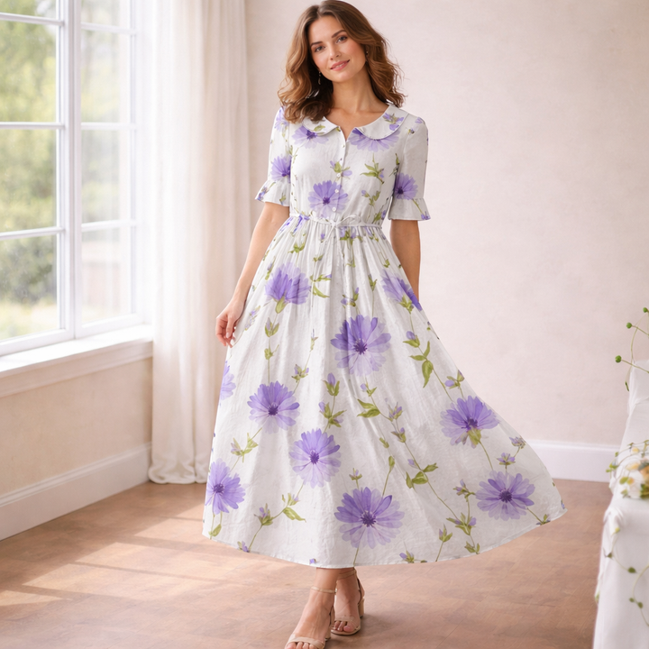 Zhyriann | Abito Elegante di Inizio Primavera