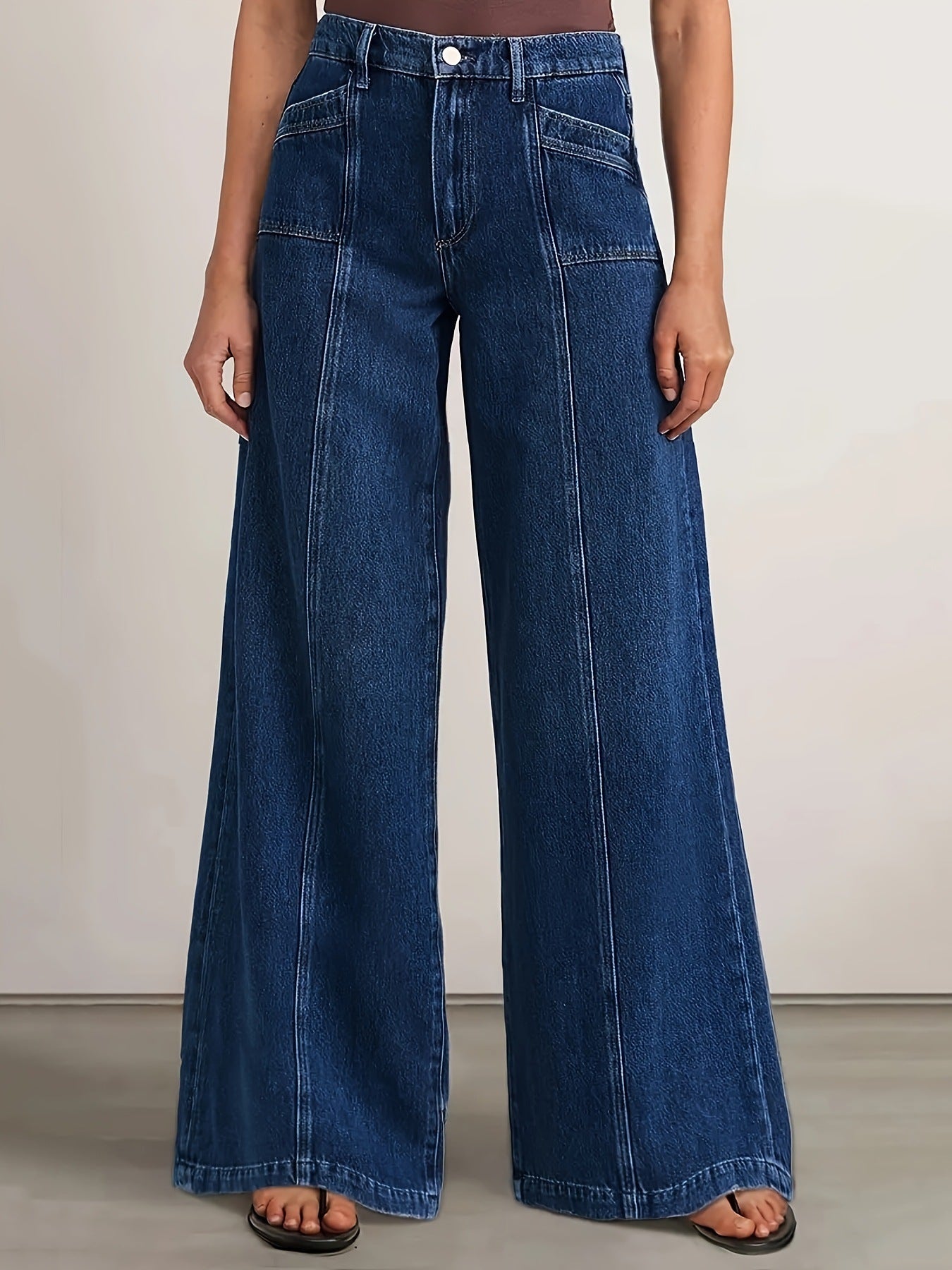 Luna | Wide Leg Denim Jeans