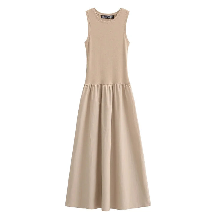 Layla | Abito lungo senza maniche