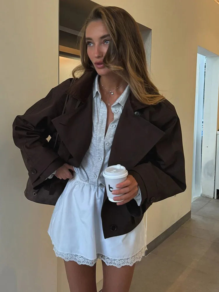 Clara | Oversized Double-Breasted Jacket