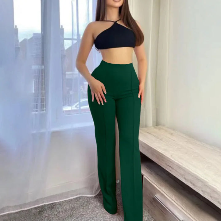 Jade | Pantaloni a vita alta