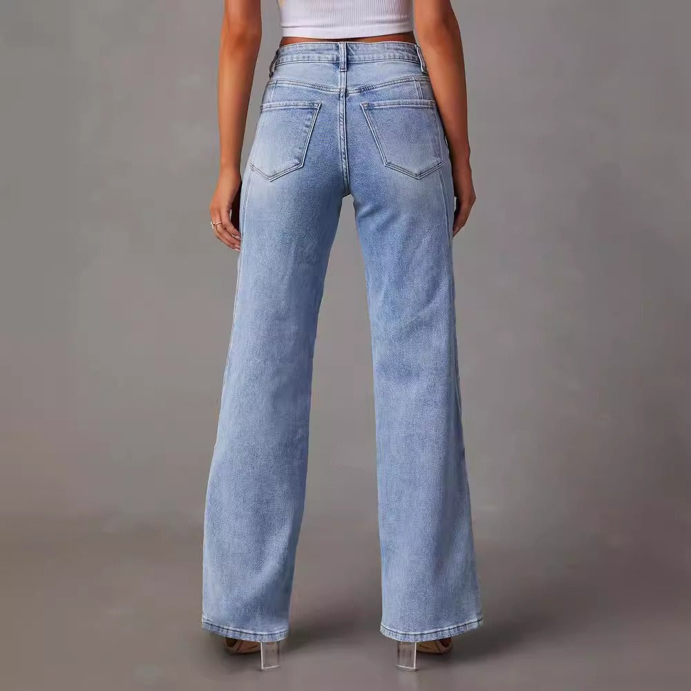Lena | Jeans a gamba larga