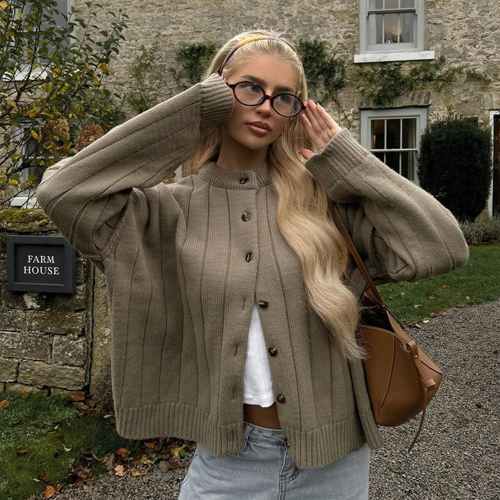 Valerie | Cardigan in maglia Geribde ¨C ACQUISTA 1 E NE OTTIENI 1 GRATIS