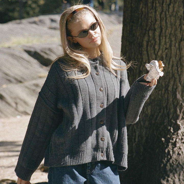 Valerie | Cardigan in maglia Geribde ¨C ACQUISTA 1 E NE OTTIENI 1 GRATIS