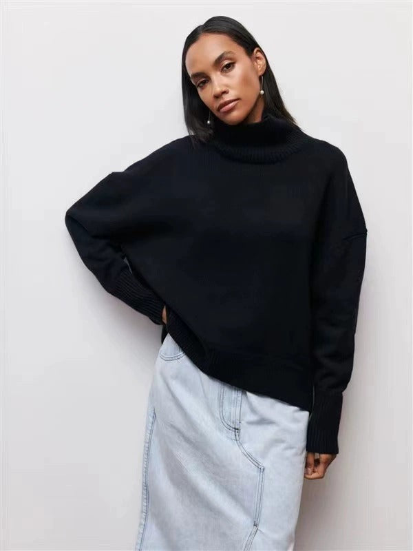 Amira | Maglione oversize con collo alto
