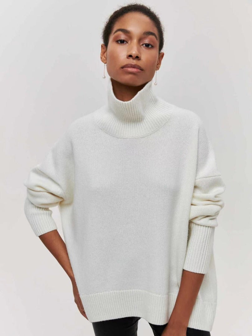 Amira | Maglione oversize con collo alto