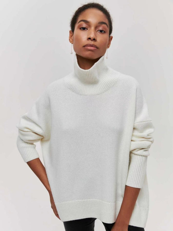 Amira | Maglione oversize con collo alto