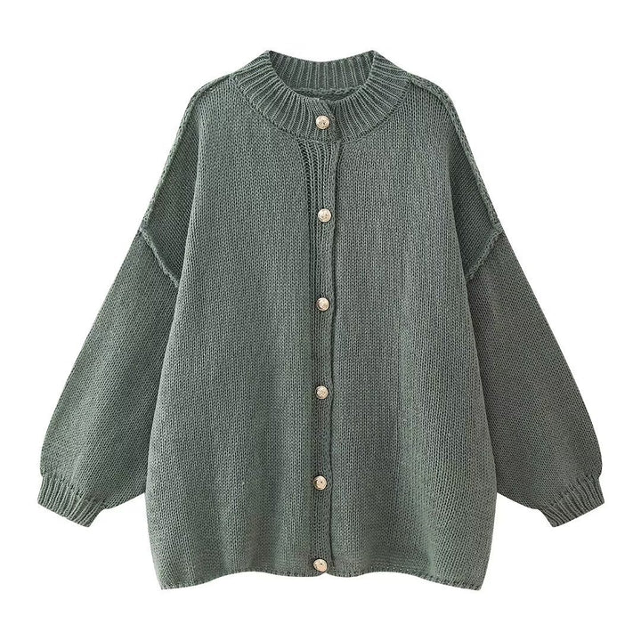 No¨¦mie | Oversized Knitted Cardigan