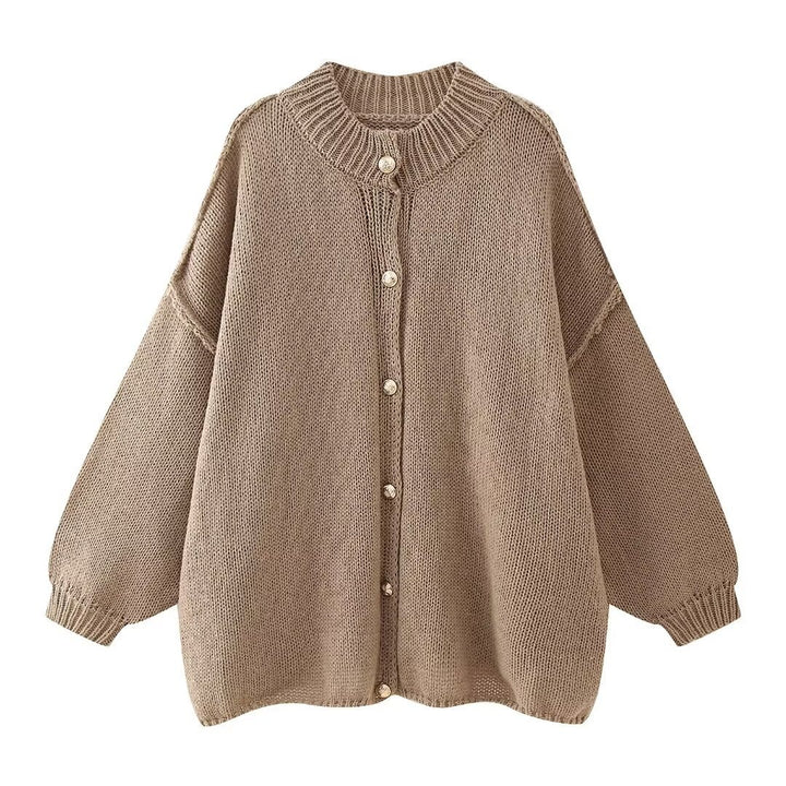 No¨¦mie | Oversized Knitted Cardigan