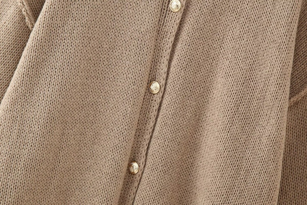 No¨¦mie | Oversized Knitted Cardigan