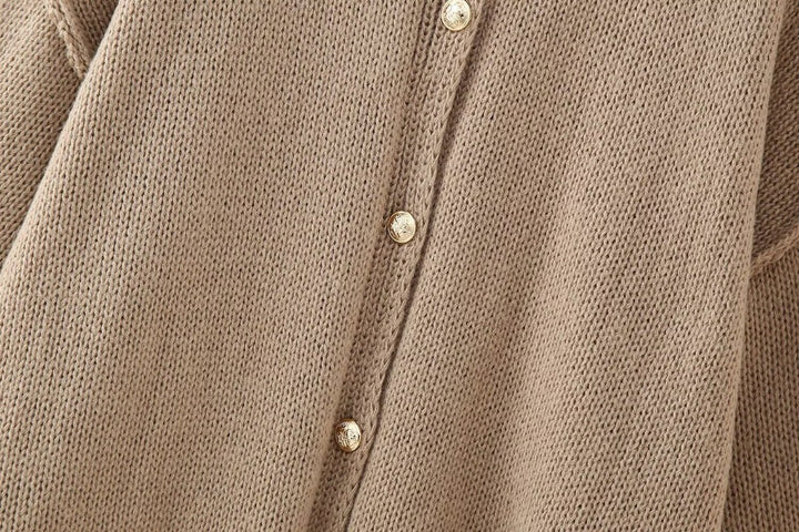 No¨¦mie | Oversized Knitted Cardigan