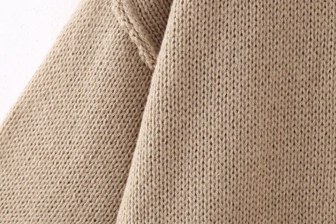 No¨¦mie | Oversized Knitted Cardigan