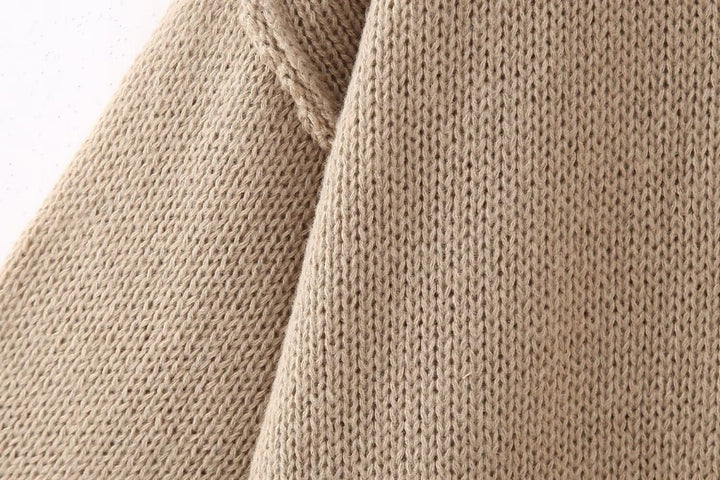 No¨¦mie | Oversized Knitted Cardigan