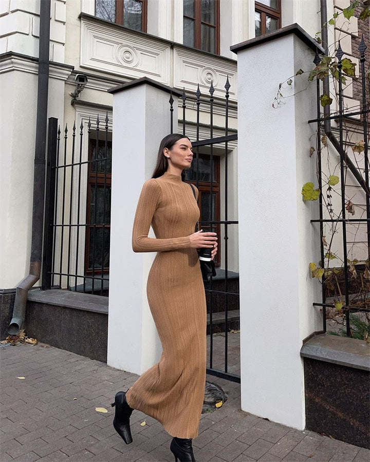 Alina | Abito lungo a coste