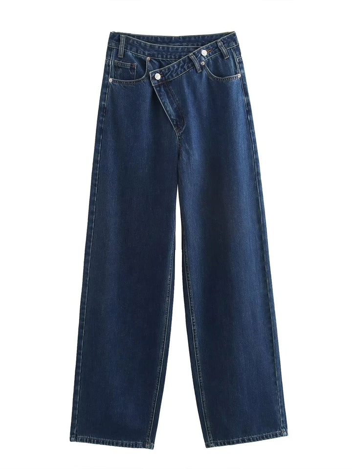 Julie | Wide Leg Jeans ¨C High Waist