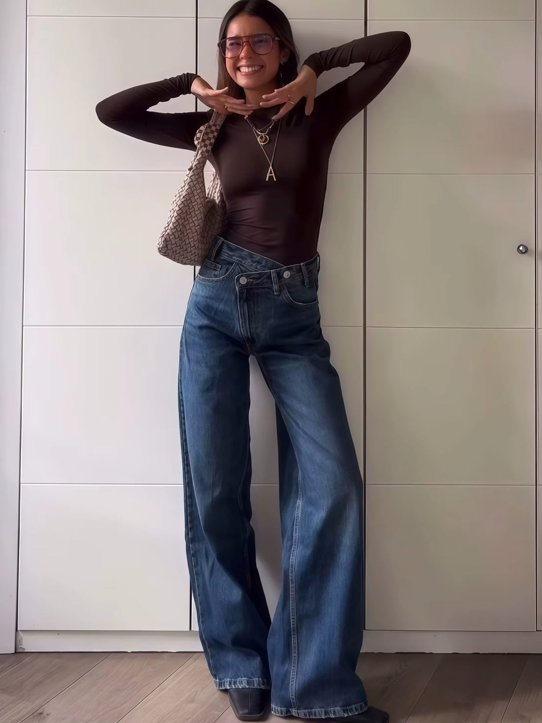Julie | Wide Leg Jeans ¨C High Waist