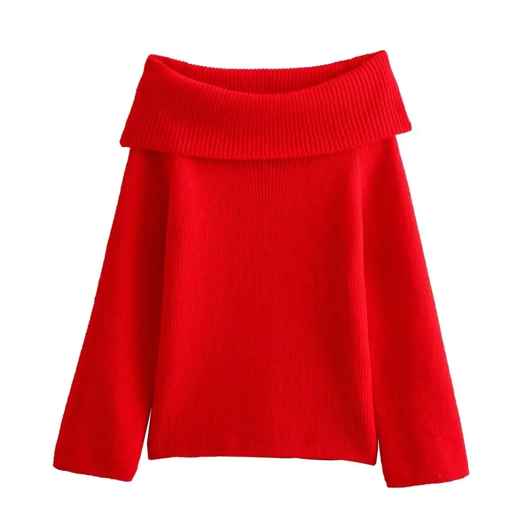 Noa | Off-Shoulder Knit Sweater