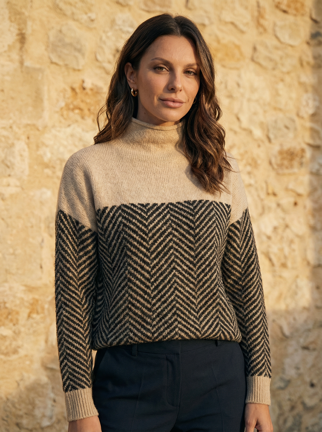Mila ¨C Maglione in maglia morbida al tatto