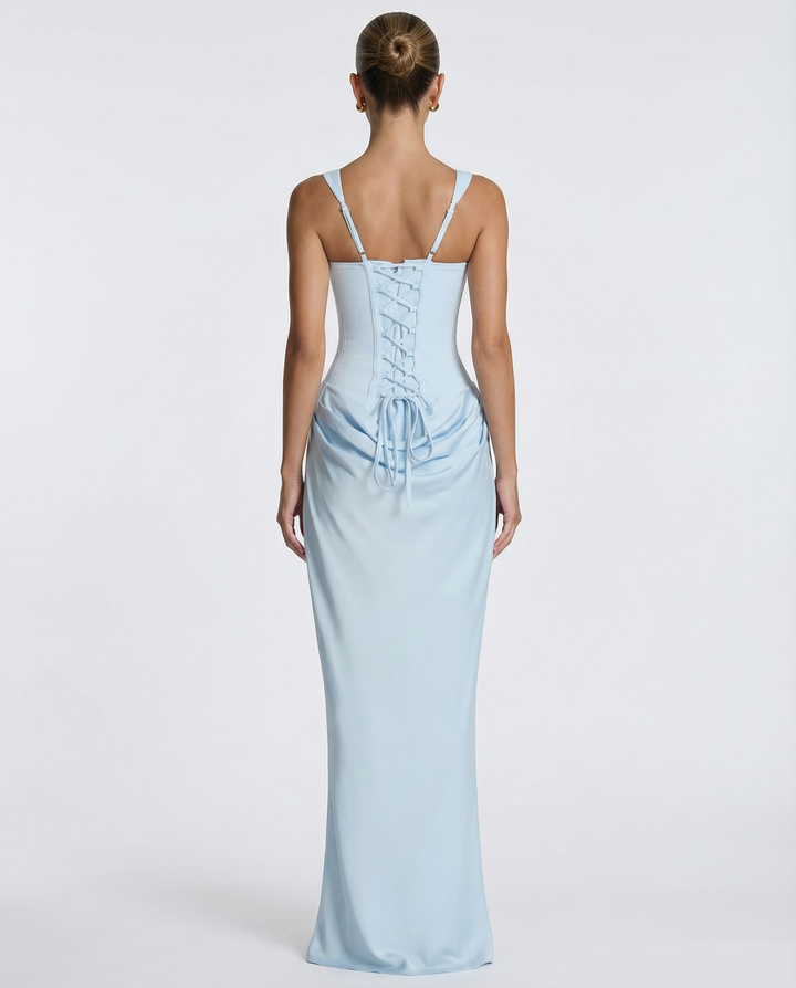 Aurora | Abito lungo elegante a corsetto