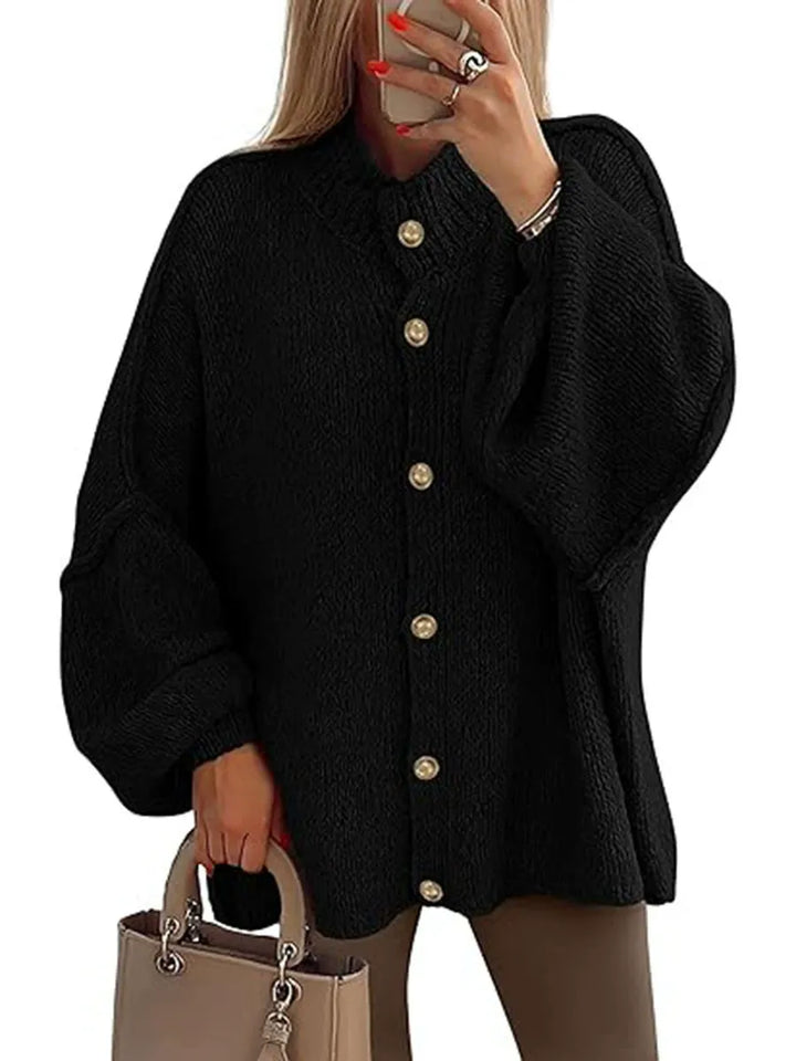 No¨¦mie | Oversized Knitted Cardigan