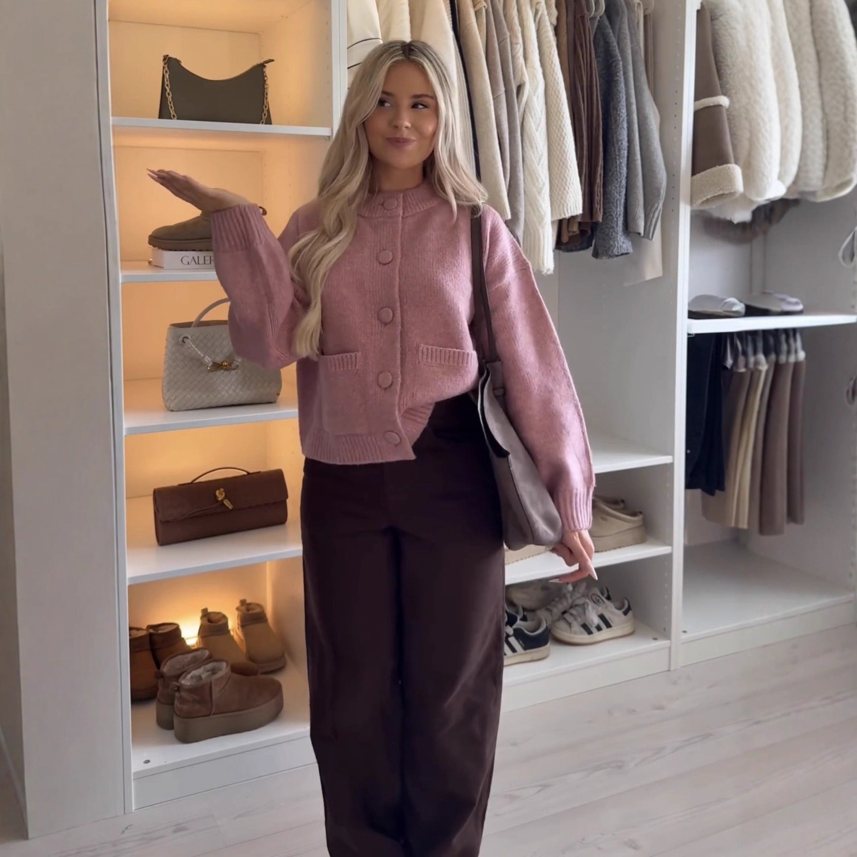 Laura | Cardigan lavorato a maglia con bottoni