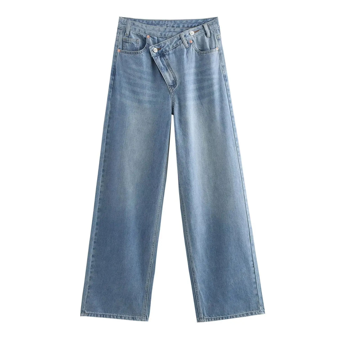 Julie | Wide Leg Jeans ¨C High Waist